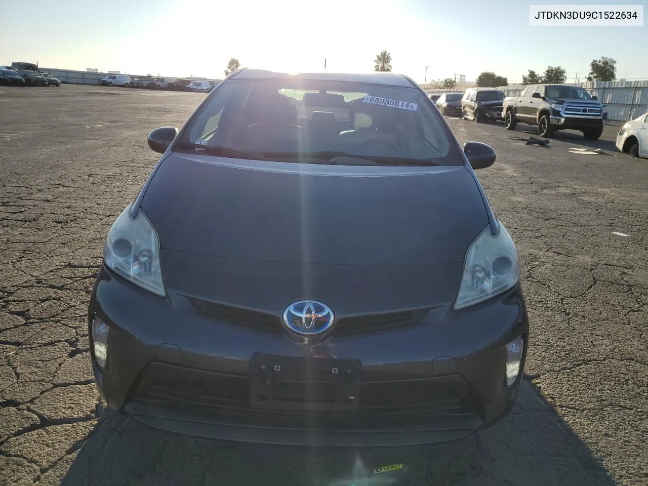 2012 Toyota Prius VIN: JTDKN3DU9C1522634 Lot: 68030814