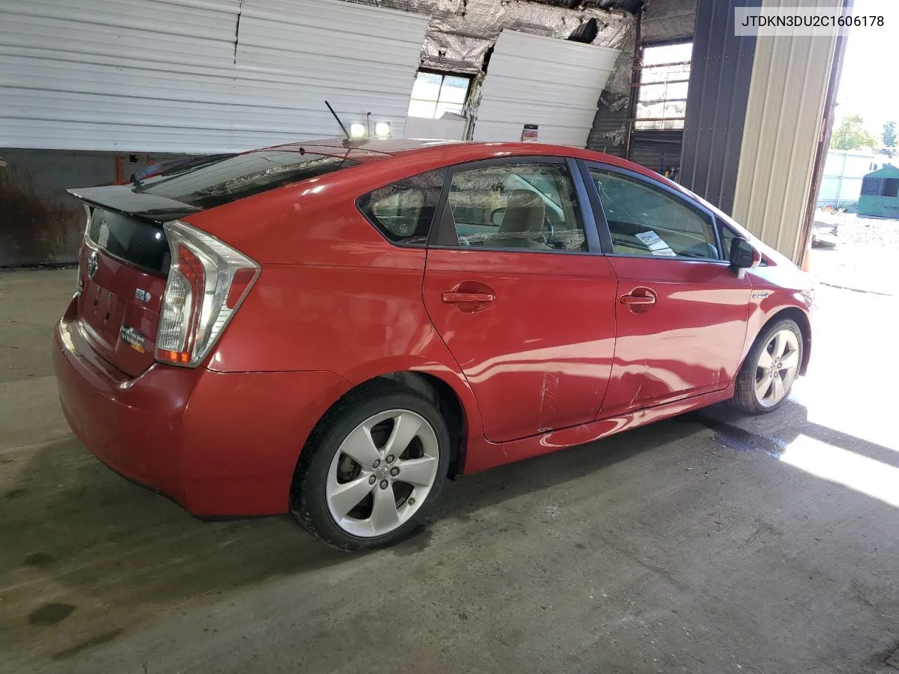 2012 Toyota Prius VIN: JTDKN3DU2C1606178 Lot: 71298124