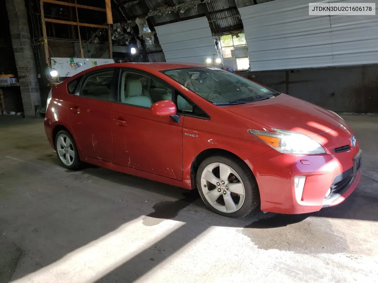 2012 Toyota Prius VIN: JTDKN3DU2C1606178 Lot: 71298124