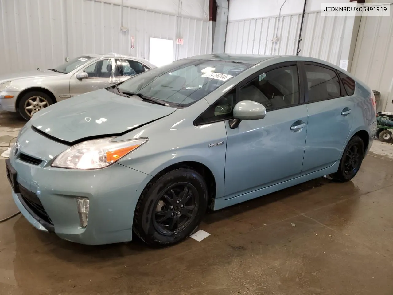 2012 Toyota Prius VIN: JTDKN3DUXC5491919 Lot: 71419244