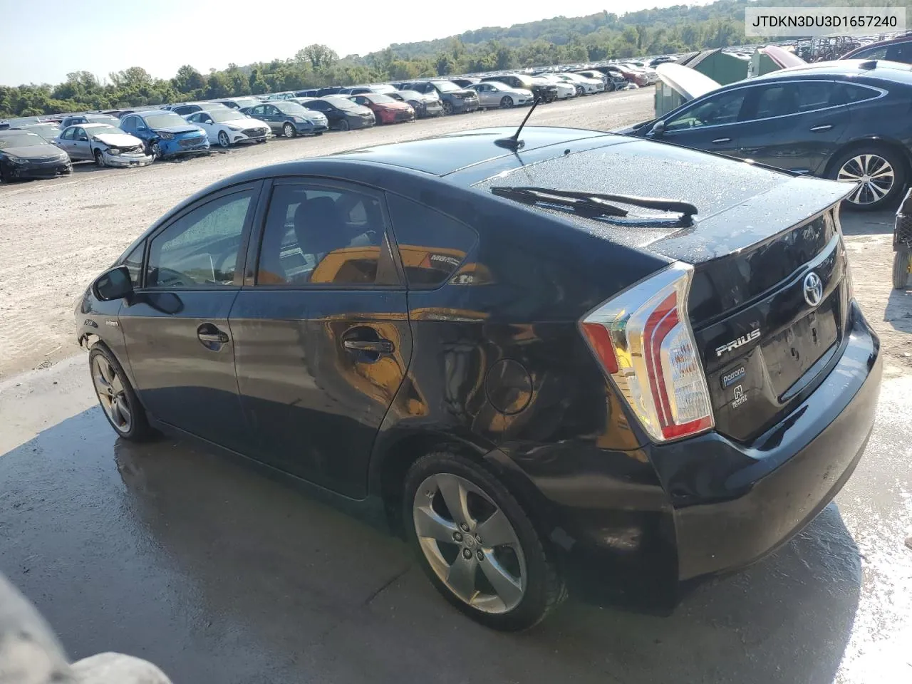 JTDKN3DU3D1657240 2013 Toyota Prius