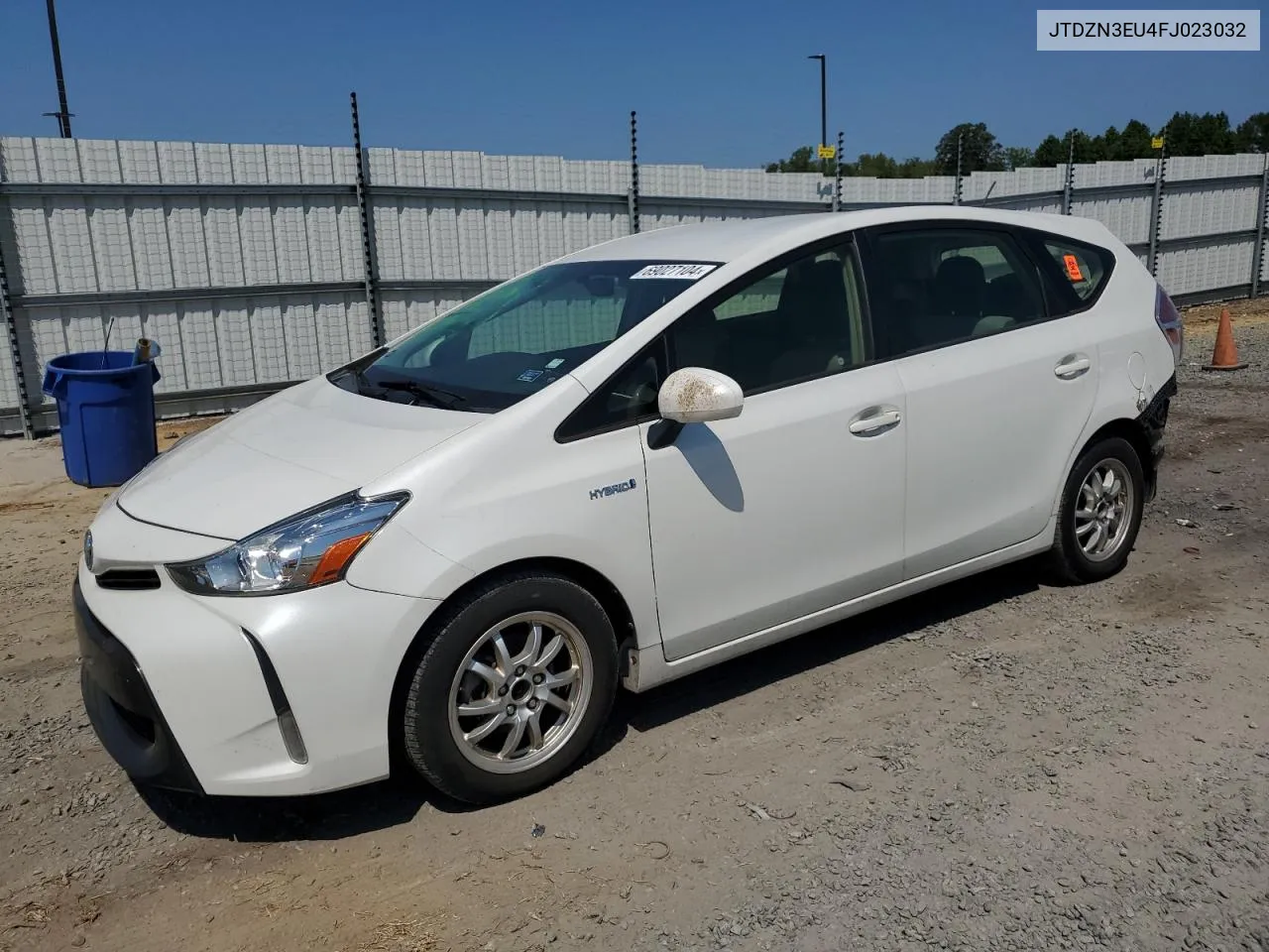 2015 Toyota Prius V VIN: JTDZN3EU4FJ023032 Lot: 69027104