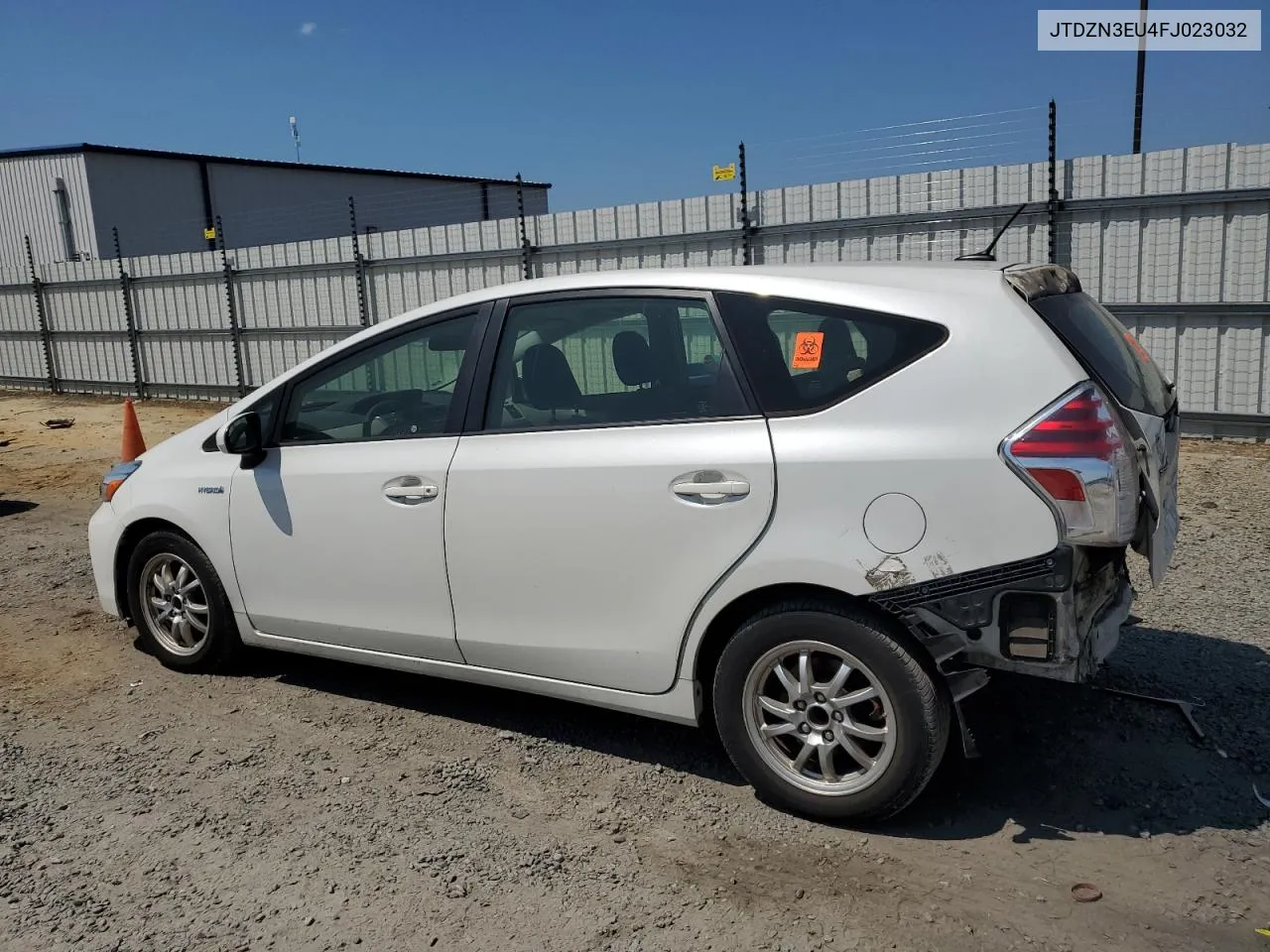 2015 Toyota Prius V VIN: JTDZN3EU4FJ023032 Lot: 69027104