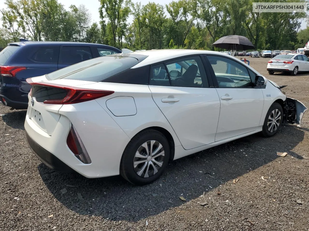 2017 Toyota Prius Prime VIN: JTDKARFP5H3041443 Lot: 67398484