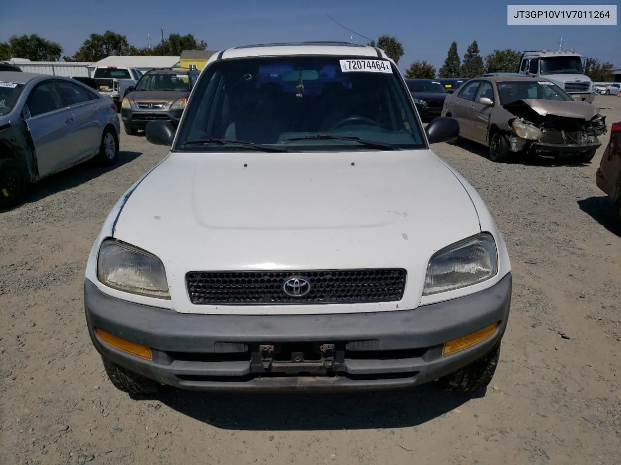 1997 Toyota Rav4 VIN: JT3GP10V1V7011264 Lot: 72074464