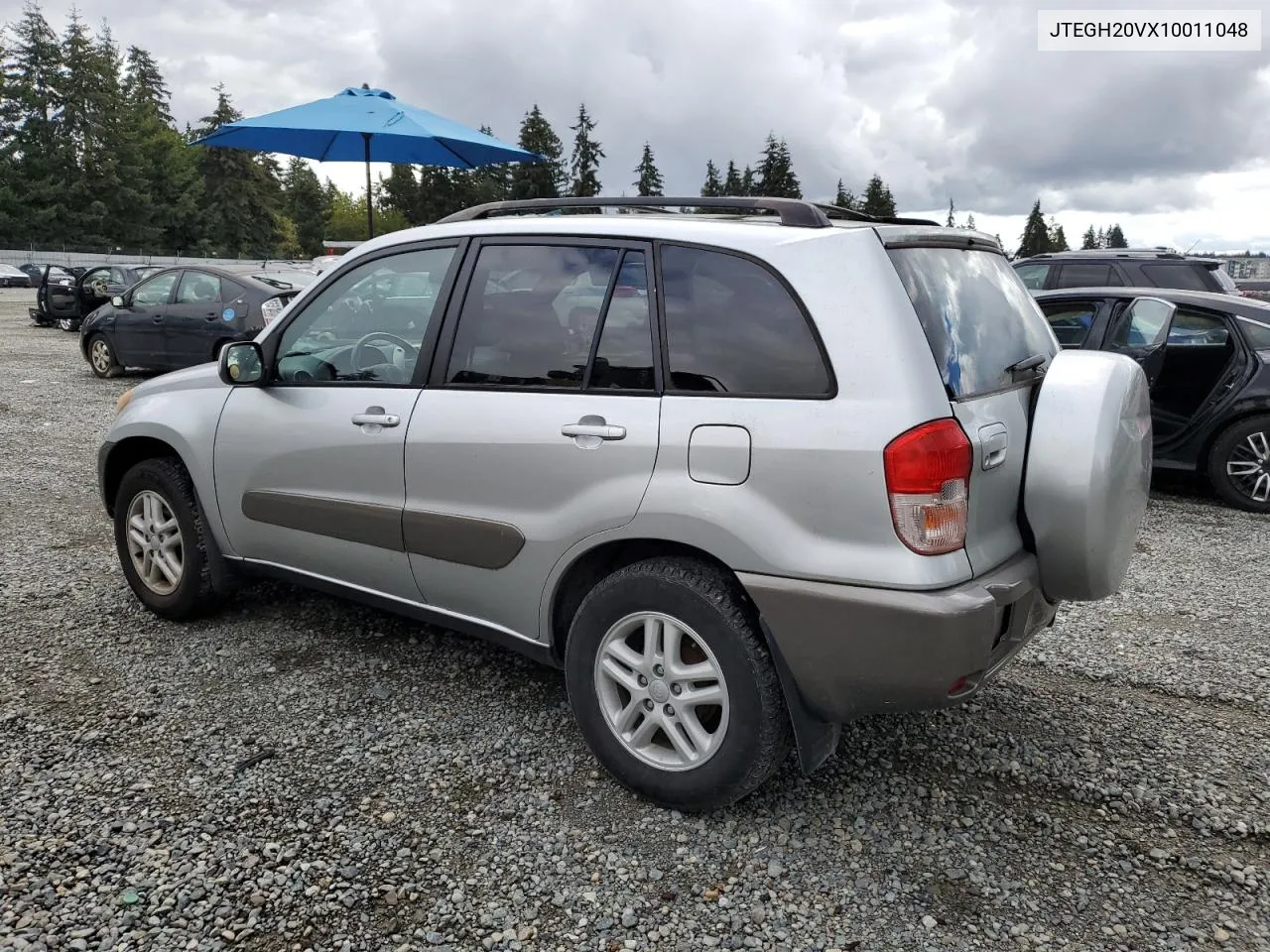 2001 Toyota Rav4 VIN: JTEGH20VX10011048 Lot: 71271674