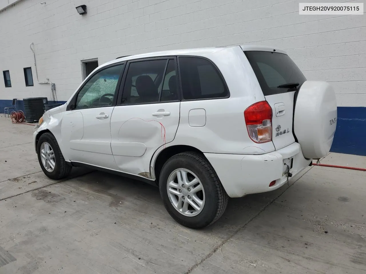 2002 Toyota Rav4 VIN: JTEGH20V920075115 Lot: 68809774