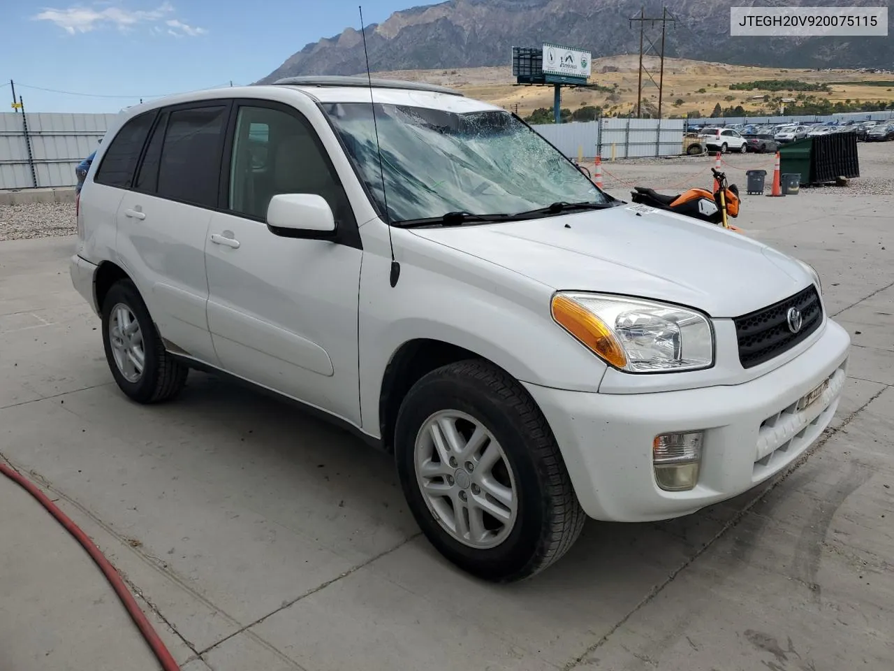 2002 Toyota Rav4 VIN: JTEGH20V920075115 Lot: 68809774