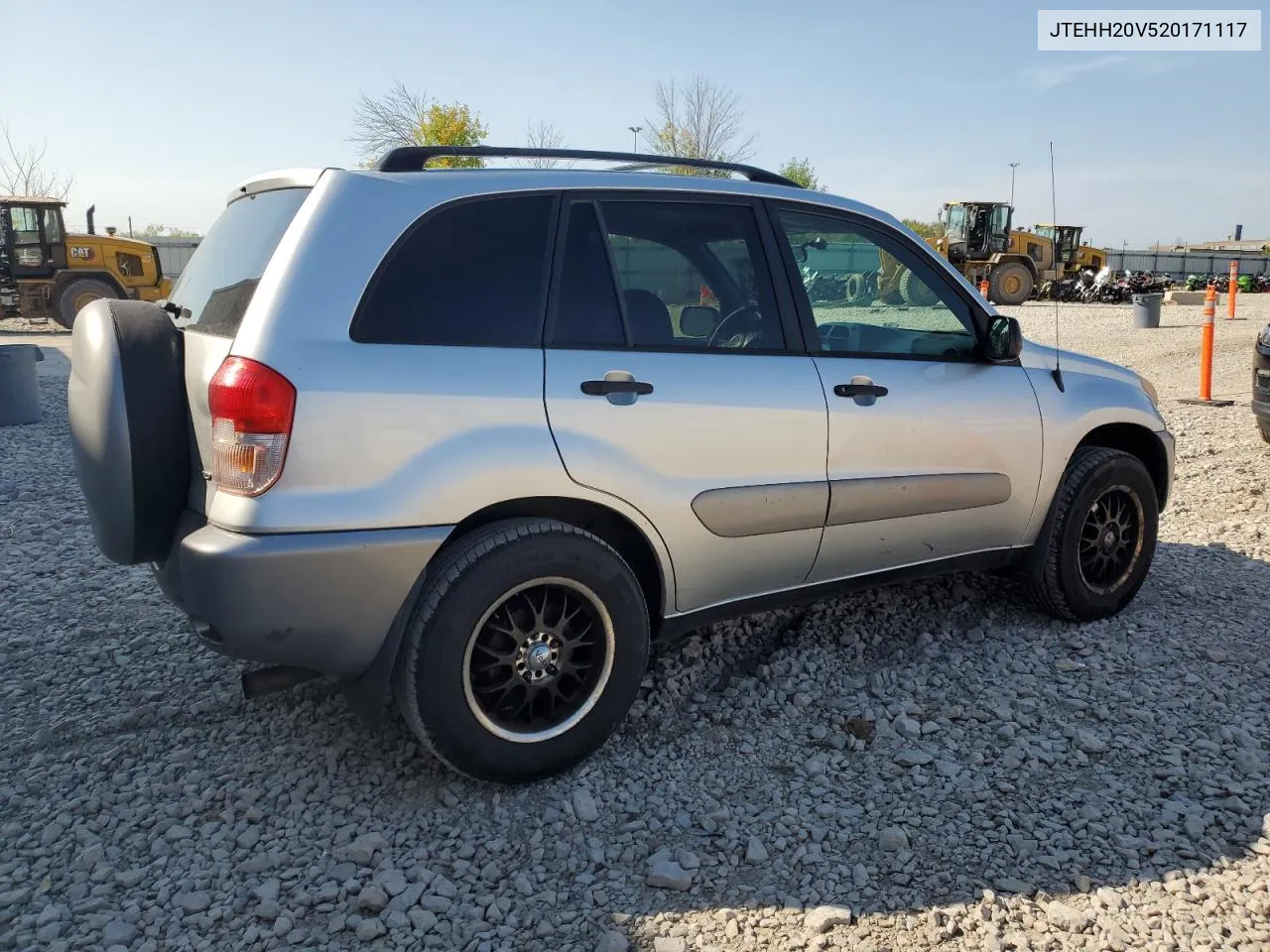 2002 Toyota Rav4 VIN: JTEHH20V520171117 Lot: 71834814