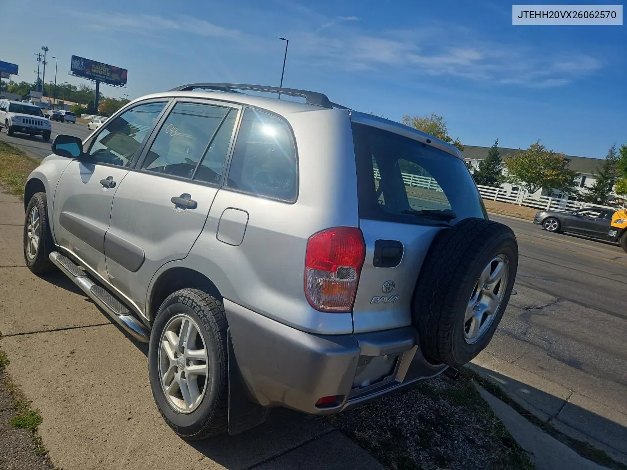 2002 Toyota Rav4 VIN: JTEHH20VX26062570 Lot: 71841834