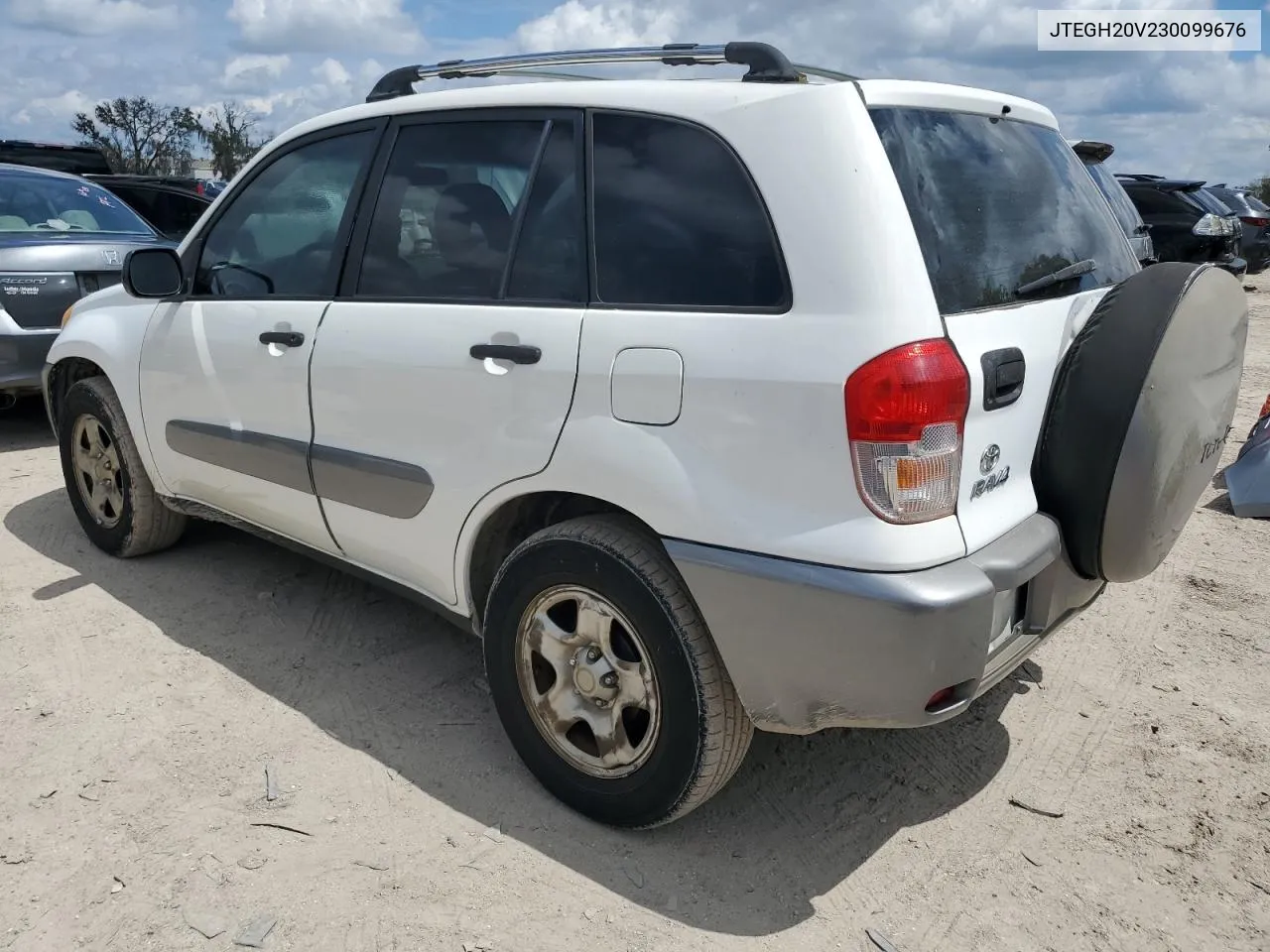 2003 Toyota Rav4 VIN: JTEGH20V230099676 Lot: 69523334