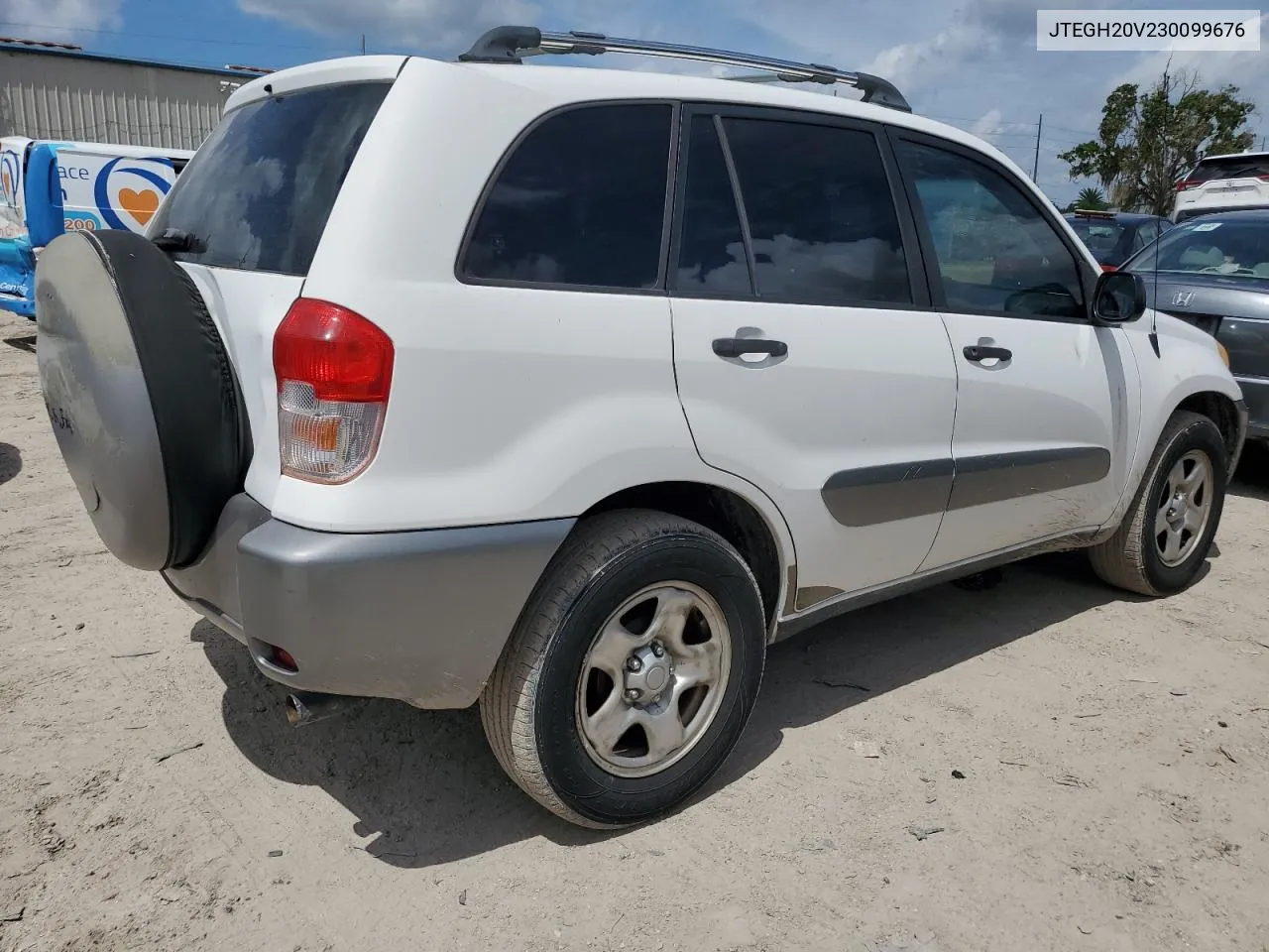 2003 Toyota Rav4 VIN: JTEGH20V230099676 Lot: 69523334