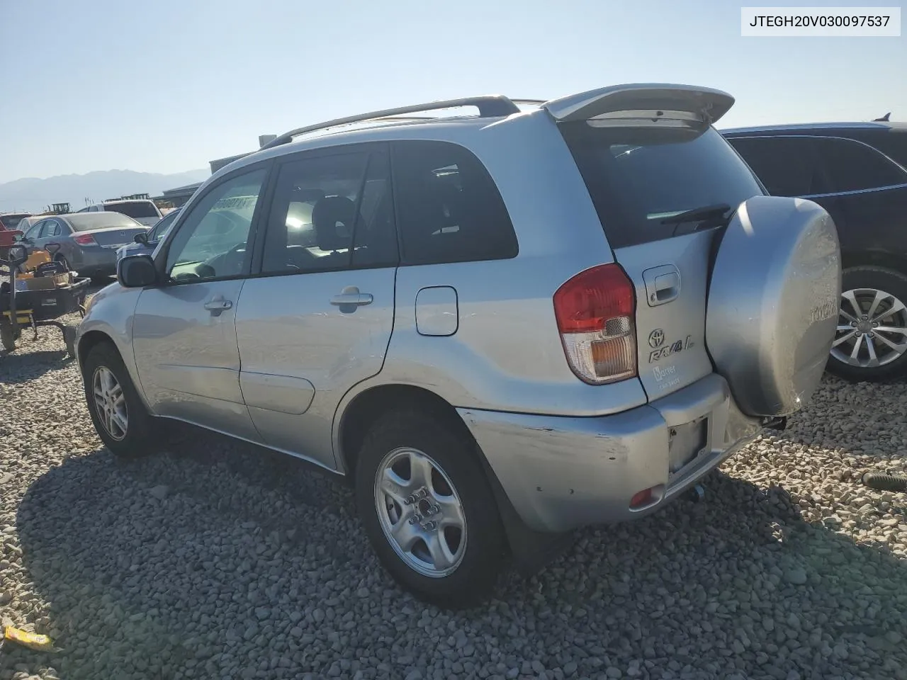 2003 Toyota Rav4 VIN: JTEGH20V030097537 Lot: 71190664