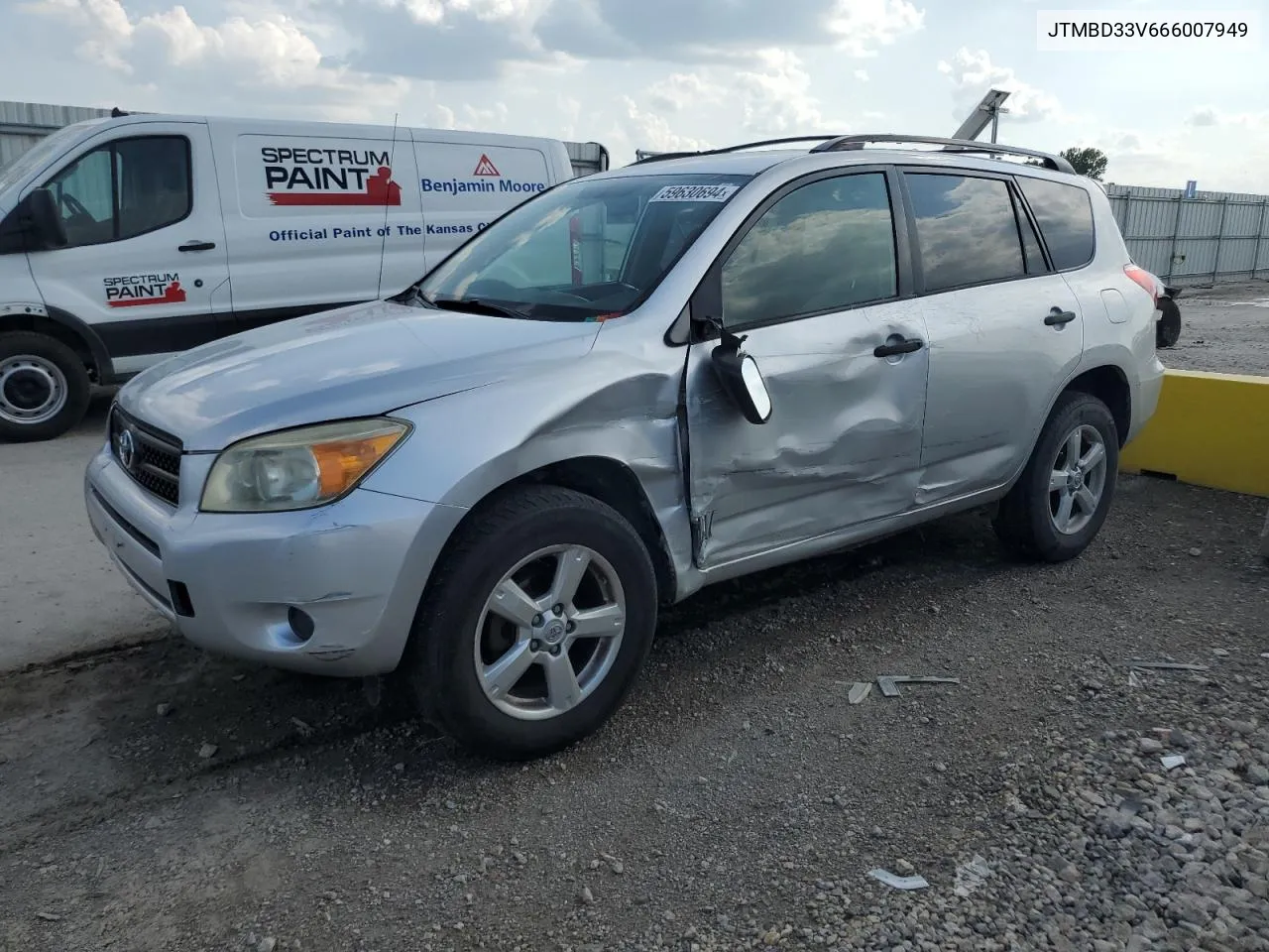 2006 Toyota Rav4 VIN: JTMBD33V666007949 Lot: 59630694