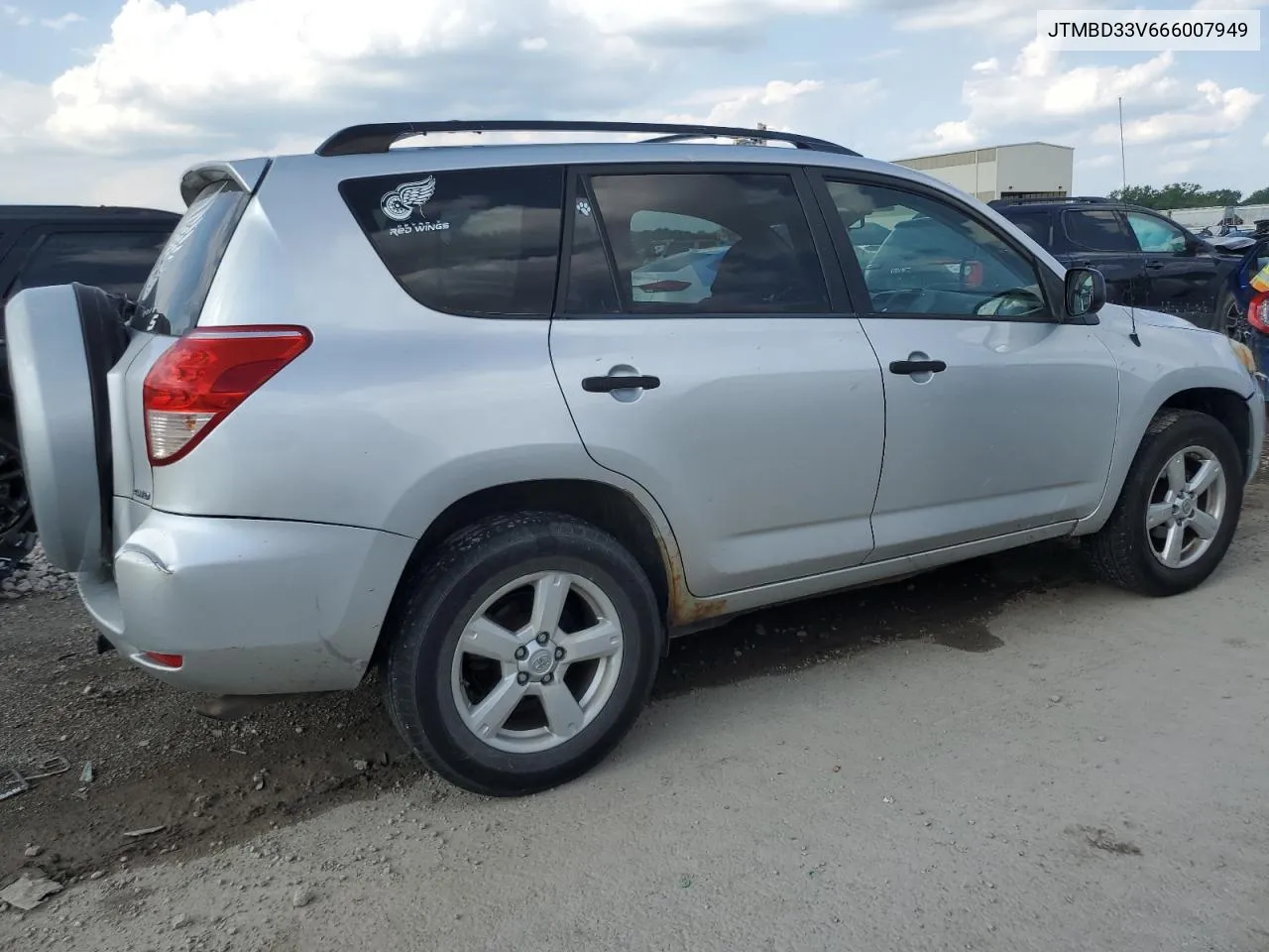 2006 Toyota Rav4 VIN: JTMBD33V666007949 Lot: 59630694