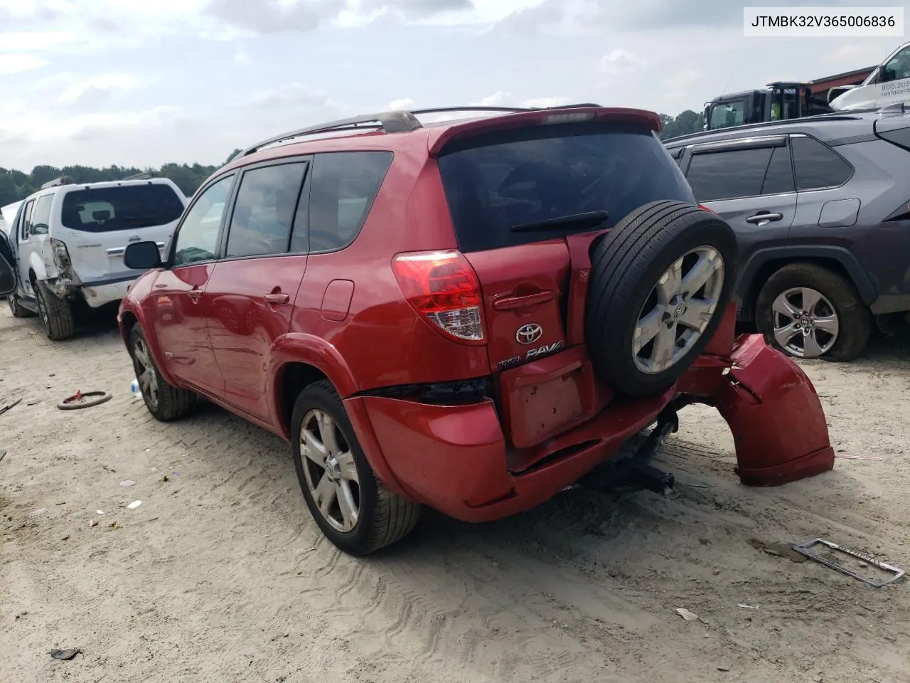 2006 Toyota Rav4 Sport VIN: JTMBK32V365006836 Lot: 63499294