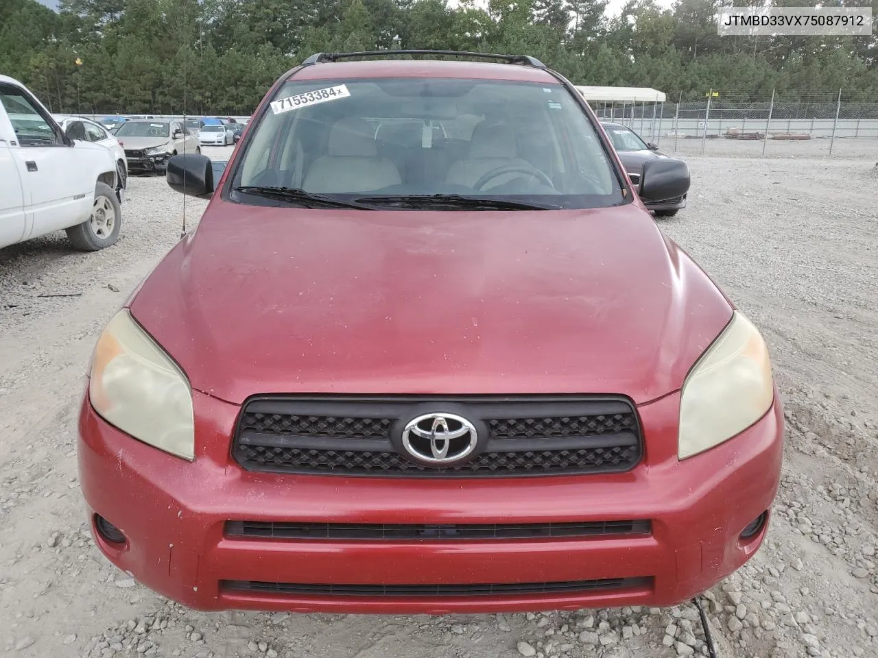 2007 Toyota Rav4 VIN: JTMBD33VX75087912 Lot: 71553384