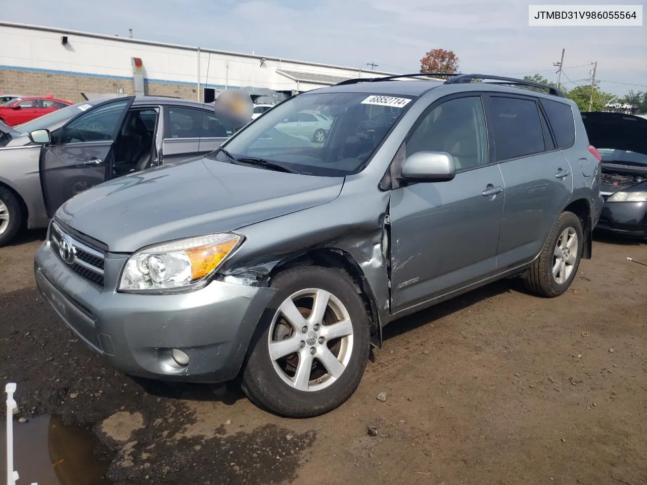 2008 Toyota Rav4 Limited VIN: JTMBD31V986055564 Lot: 68852714