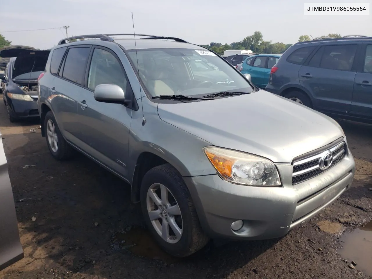 2008 Toyota Rav4 Limited VIN: JTMBD31V986055564 Lot: 68852714