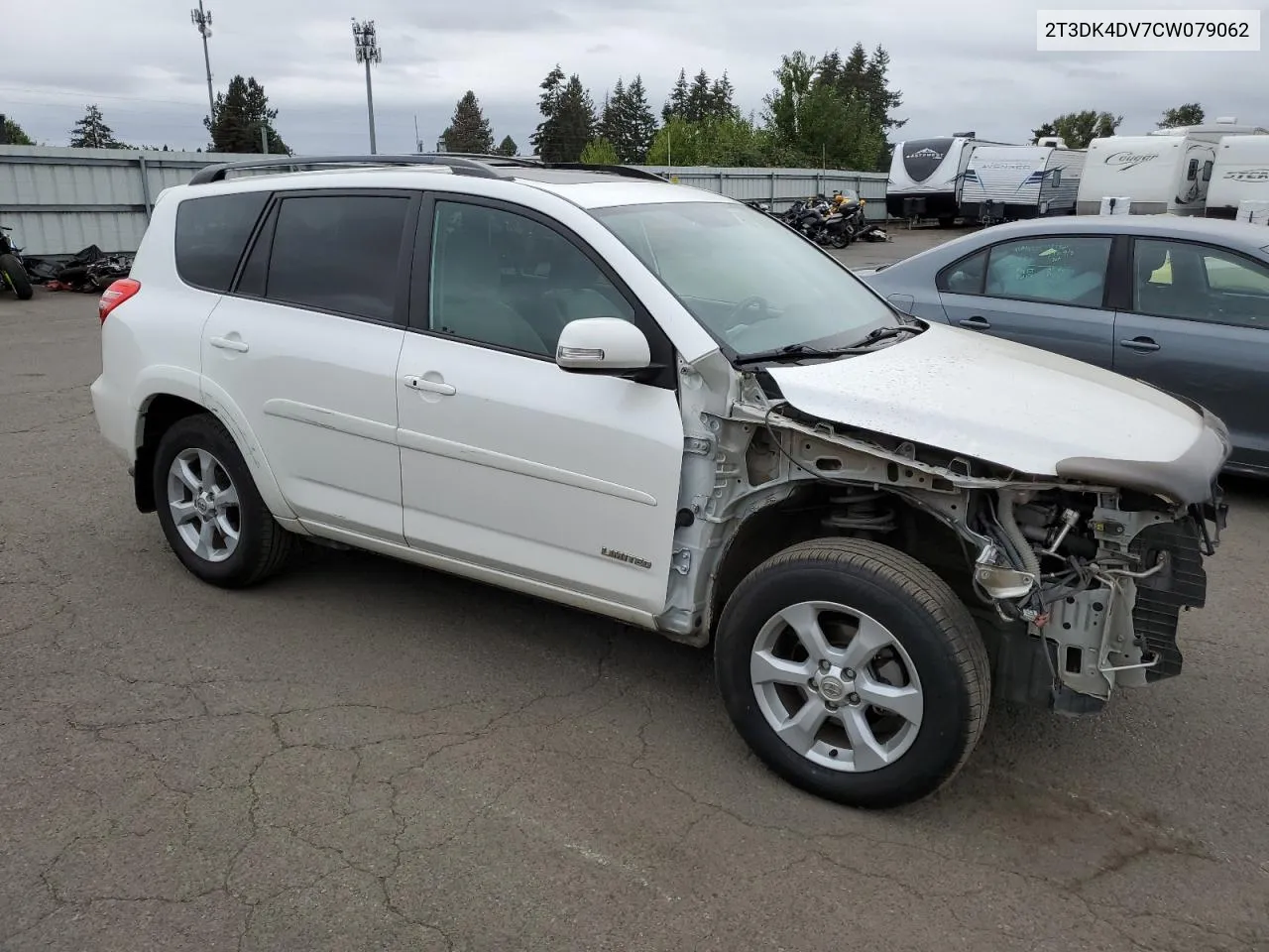 2012 Toyota Rav4 Limited VIN: 2T3DK4DV7CW079062 Lot: 71406424