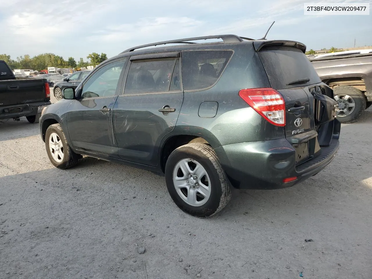 2012 Toyota Rav4 VIN: 2T3BF4DV3CW209477 Lot: 71639604