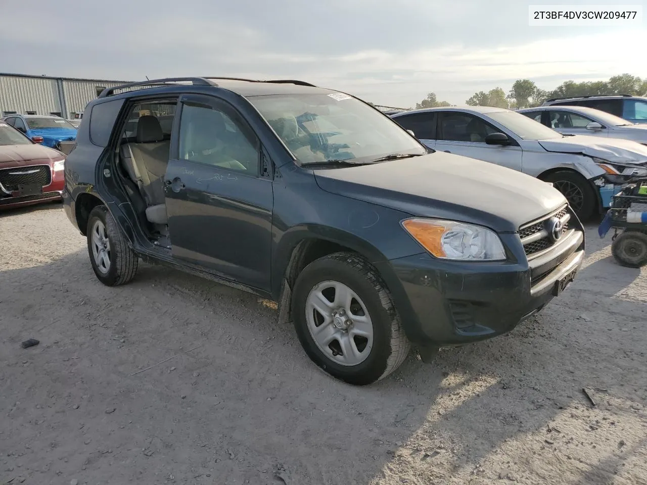 2012 Toyota Rav4 VIN: 2T3BF4DV3CW209477 Lot: 71639604