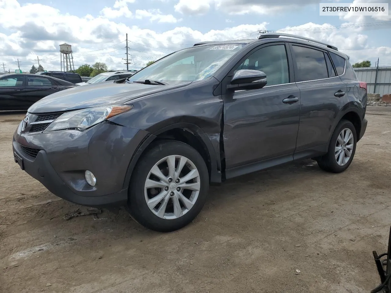 2T3DFREV1DW106516 2013 Toyota Rav4 Limited