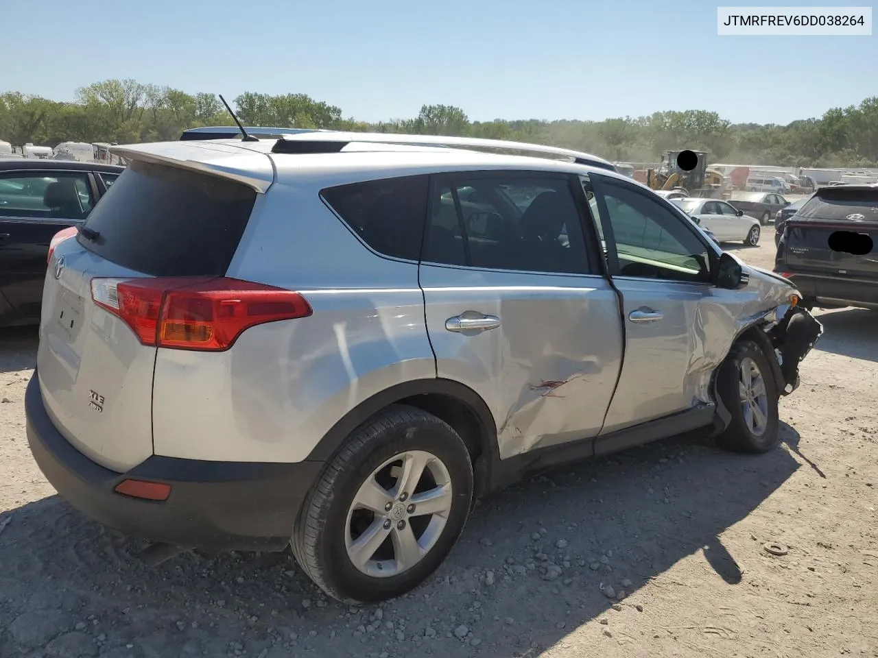 2013 Toyota Rav4 Xle VIN: JTMRFREV6DD038264 Lot: 70123774