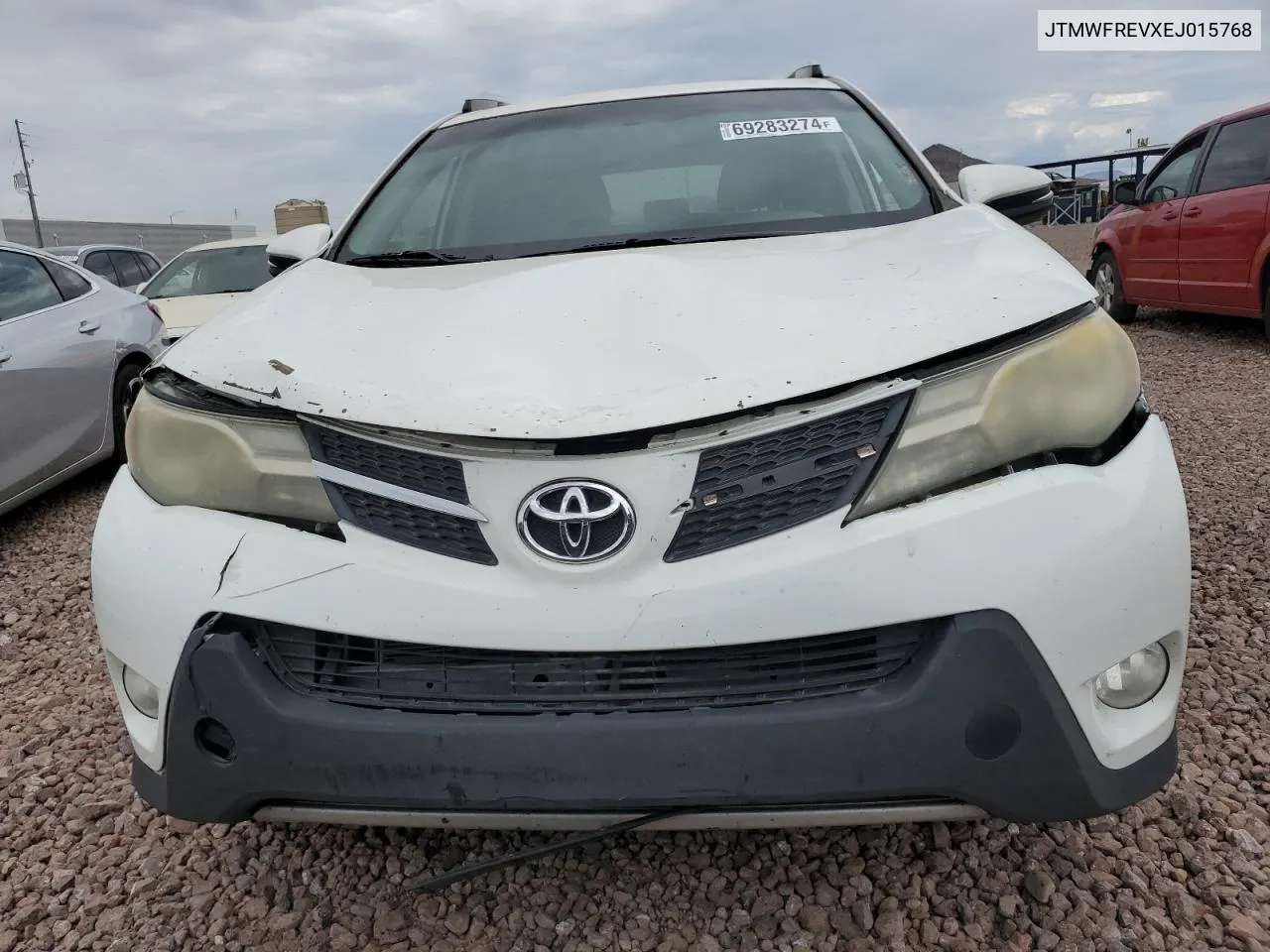 JTMWFREVXEJ015768 2014 Toyota Rav4 Xle