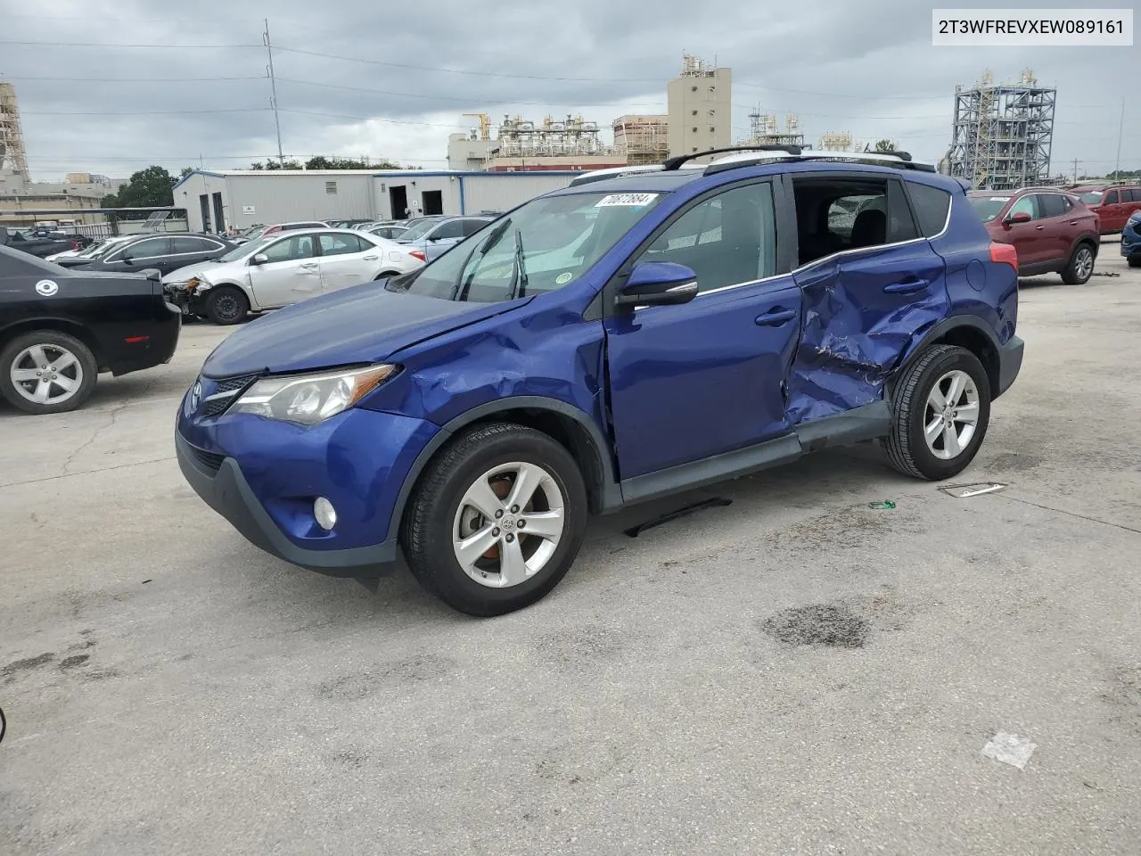 2014 Toyota Rav4 Xle VIN: 2T3WFREVXEW089161 Lot: 70872884