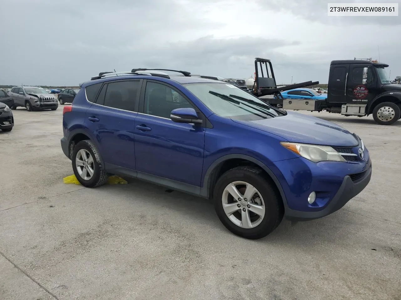 2014 Toyota Rav4 Xle VIN: 2T3WFREVXEW089161 Lot: 70872884