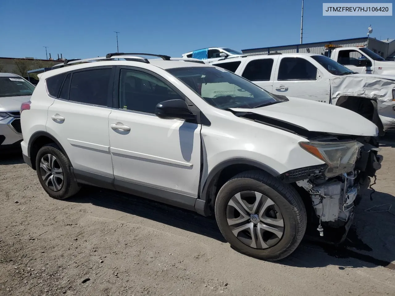 2017 Toyota Rav4 Le VIN: JTMZFREV7HJ106420 Lot: 67418714