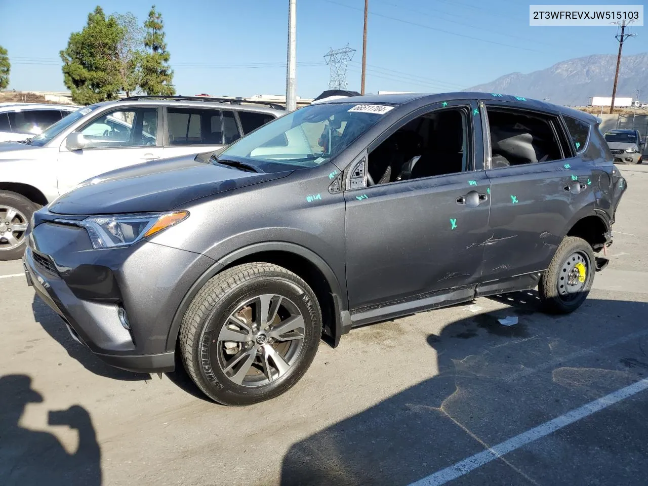 2T3WFREVXJW515103 2018 Toyota Rav4 Adventure