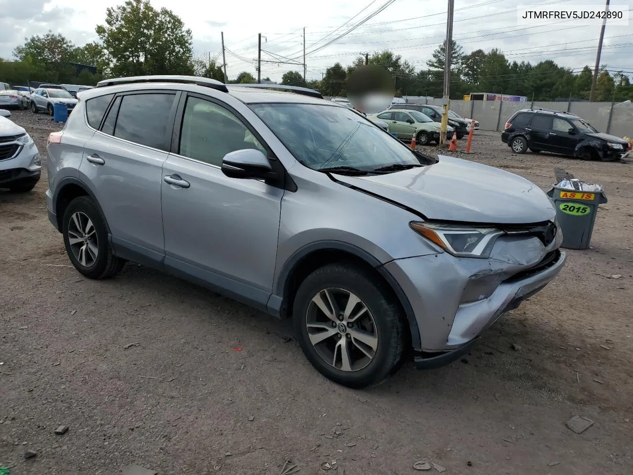 2018 Toyota Rav4 Adventure VIN: JTMRFREV5JD242890 Lot: 72005944