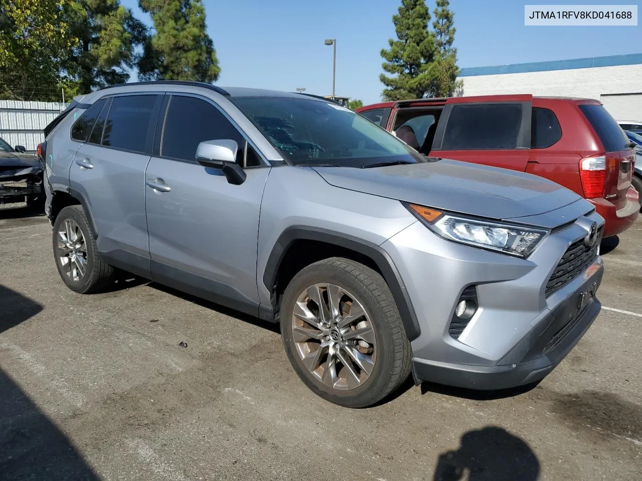 JTMA1RFV8KD041688 2019 Toyota Rav4 Xle Premium