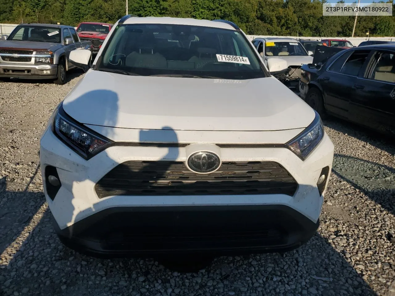 2021 Toyota Rav4 Xle VIN: 2T3P1RFV3MC180922 Lot: 71559814