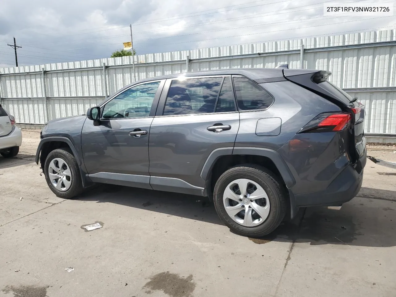 2022 Toyota Rav4 Le VIN: 2T3F1RFV3NW321726 Lot: 71083294