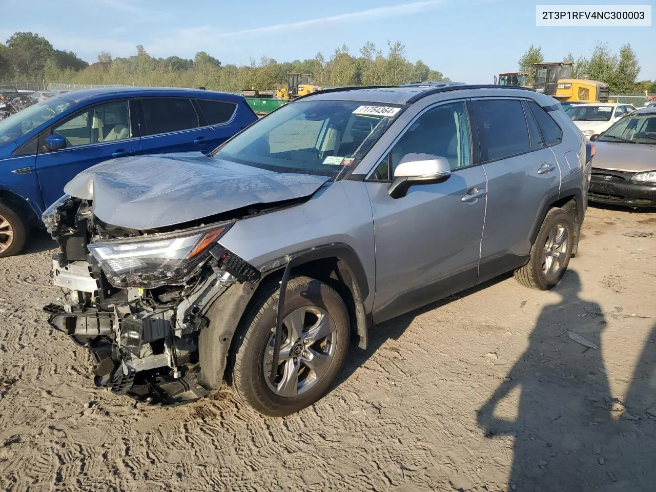 2022 Toyota Rav4 Xle VIN: 2T3P1RFV4NC300003 Lot: 71754364