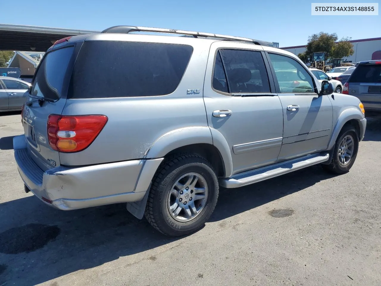 2003 Toyota Sequoia Sr5 VIN: 5TDZT34AX3S148855 Lot: 70915354