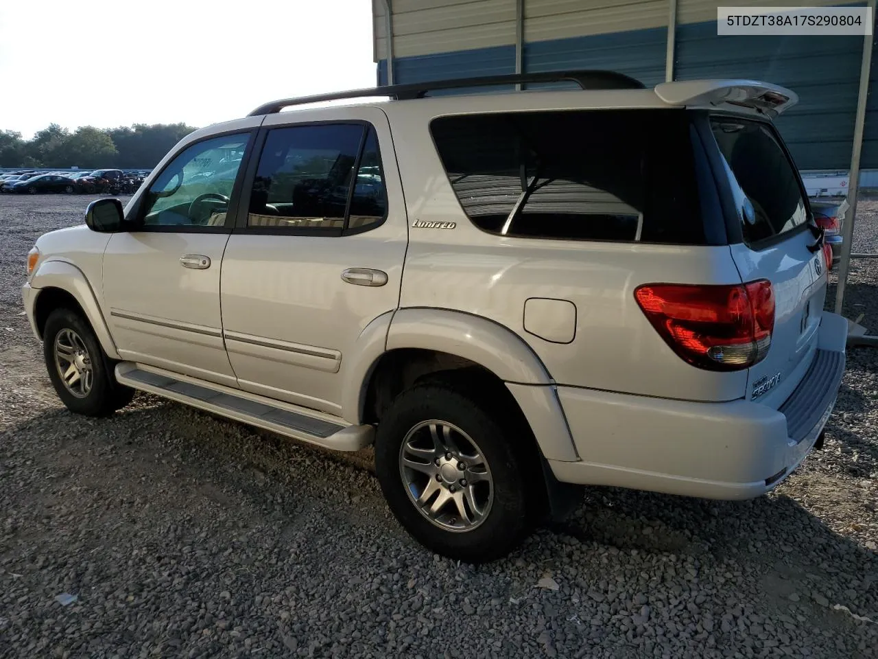 2007 Toyota Sequoia Limited VIN: 5TDZT38A17S290804 Lot: 69380044