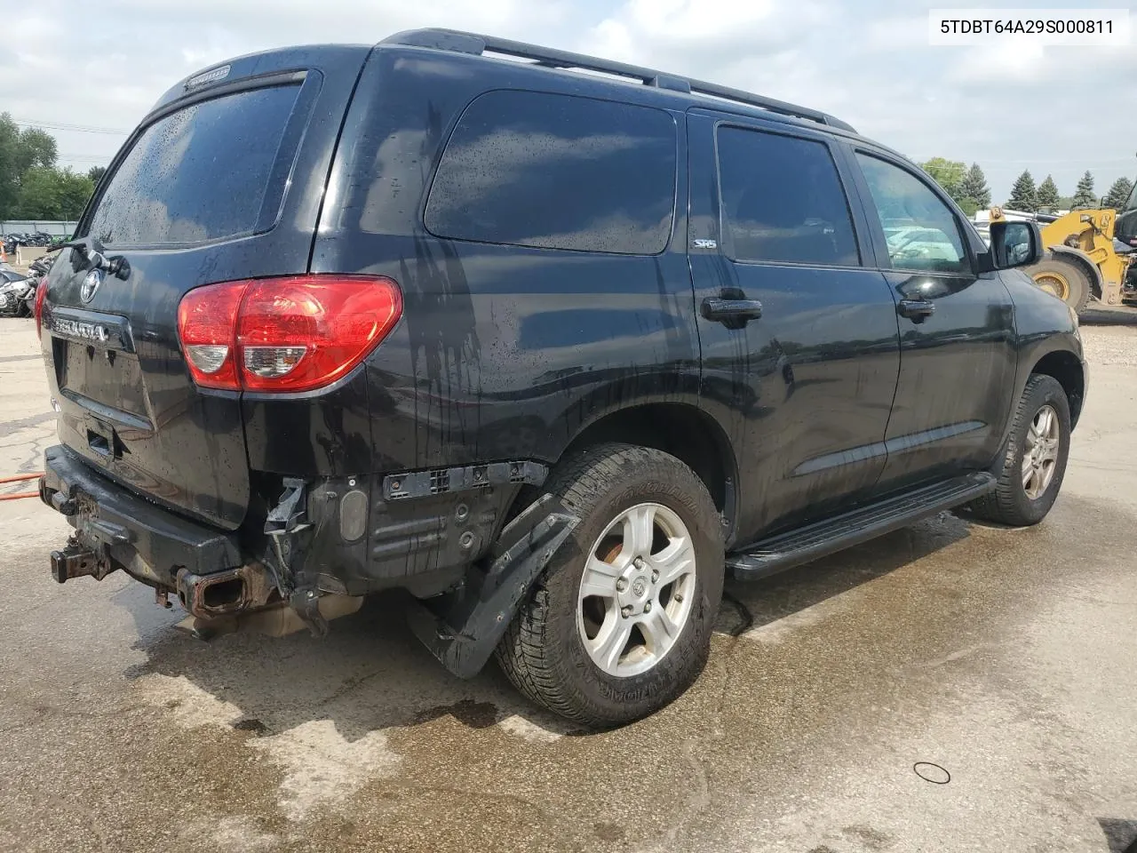 2009 Toyota Sequoia Sr5 VIN: 5TDBT64A29S000811 Lot: 69500674