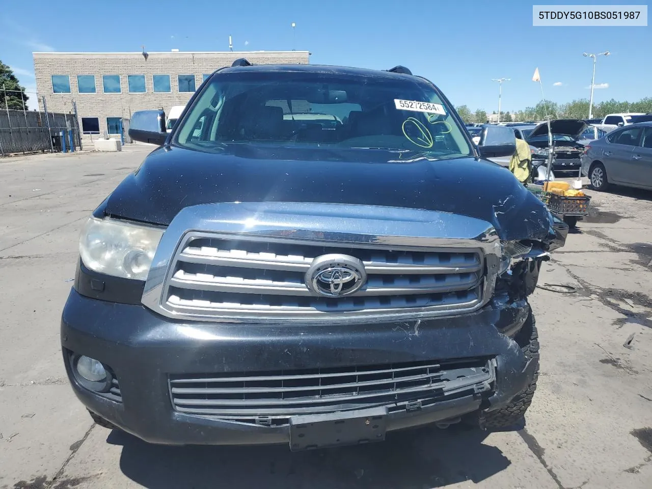 5TDDY5G10BS051987 2011 Toyota Sequoia Platinum