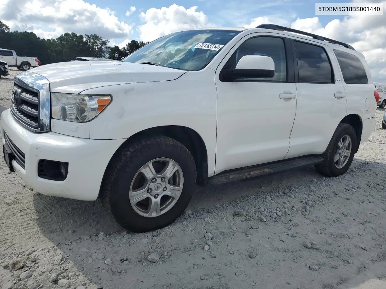 2011 Toyota Sequoia Sr5 VIN: 5TDBM5G18BS001440 Lot: 72138754