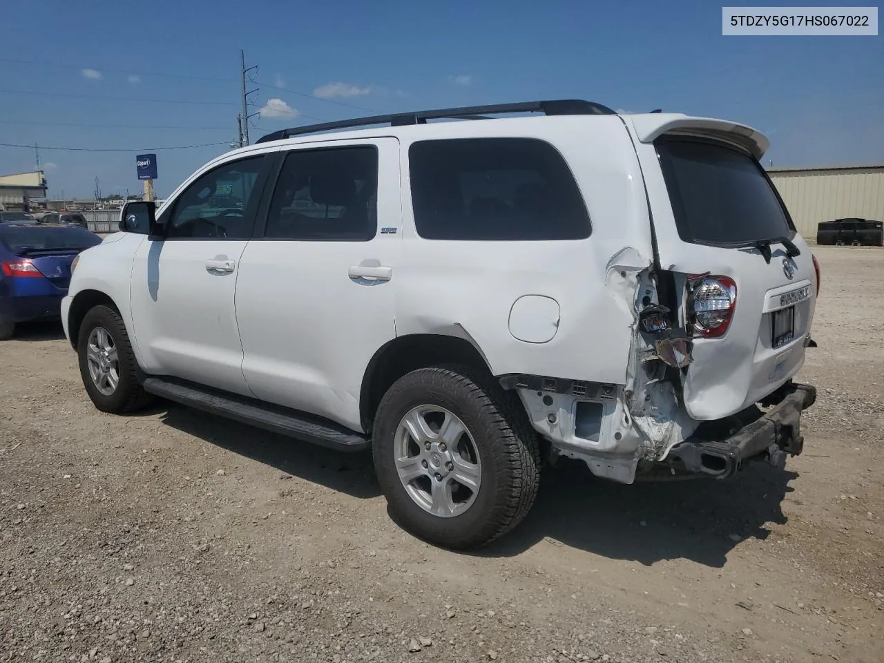 2017 Toyota Sequoia Sr5 VIN: 5TDZY5G17HS067022 Lot: 71434104