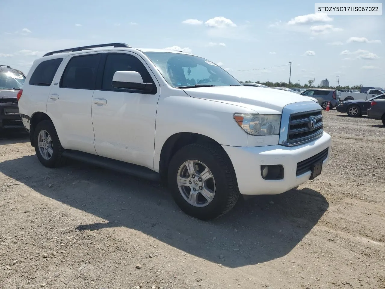 2017 Toyota Sequoia Sr5 VIN: 5TDZY5G17HS067022 Lot: 71434104