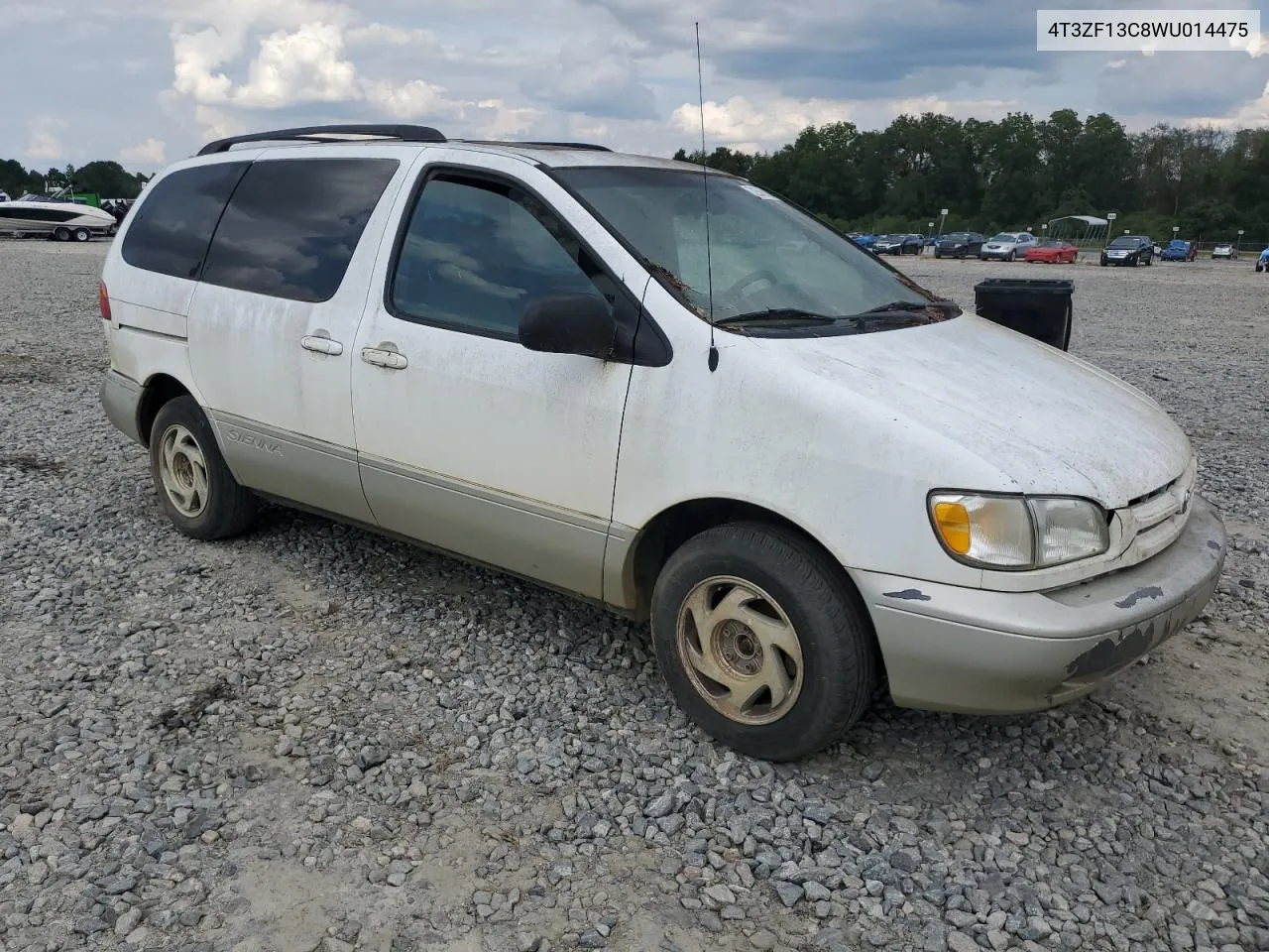 1998 Toyota Sienna Le VIN: 4T3ZF13C8WU014475 Lot: 72562164