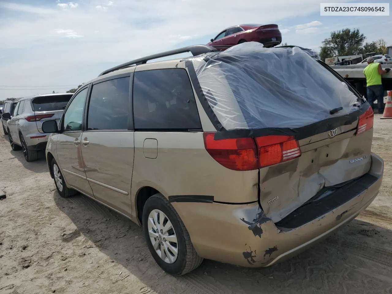 2004 Toyota Sienna Ce VIN: 5TDZA23C74S096542 Lot: 68458364