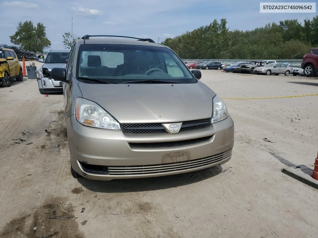 2004 Toyota Sienna Ce VIN: 5TDZA23C74S096542 Lot: 68458364