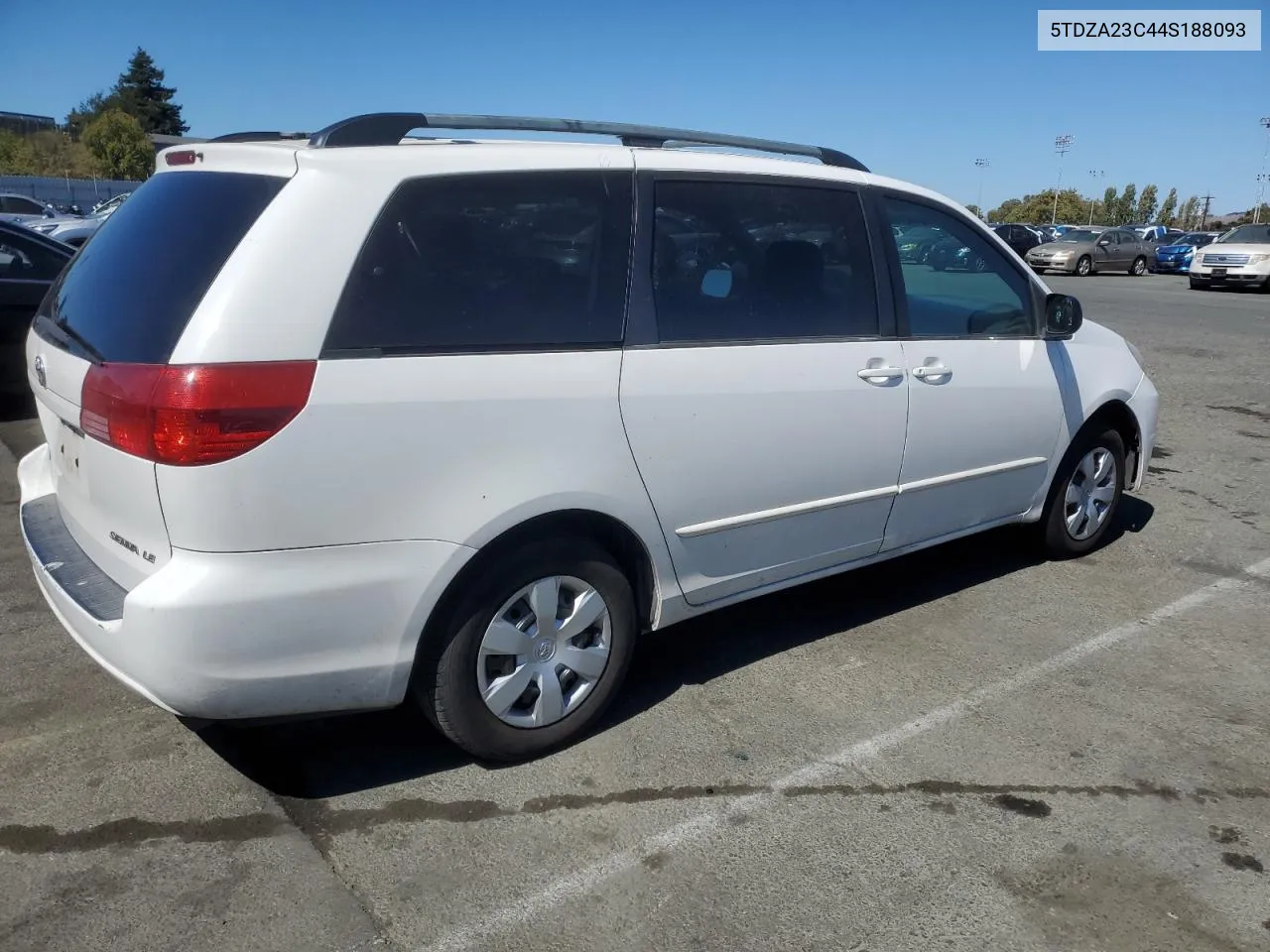 2004 Toyota Sienna Ce VIN: 5TDZA23C44S188093 Lot: 69180594