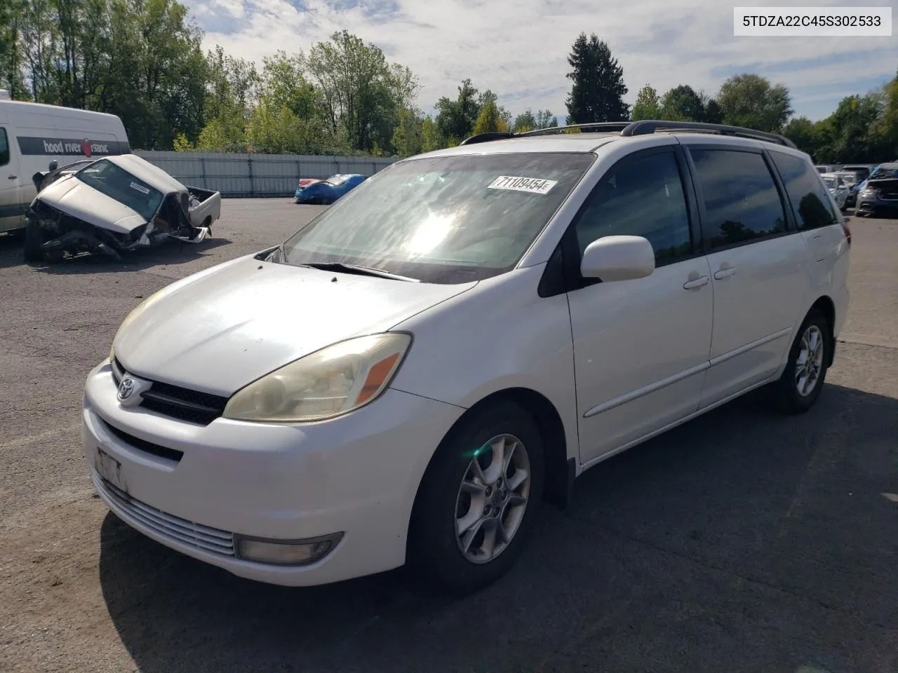 2005 Toyota Sienna Xle VIN: 5TDZA22C45S302533 Lot: 71109454